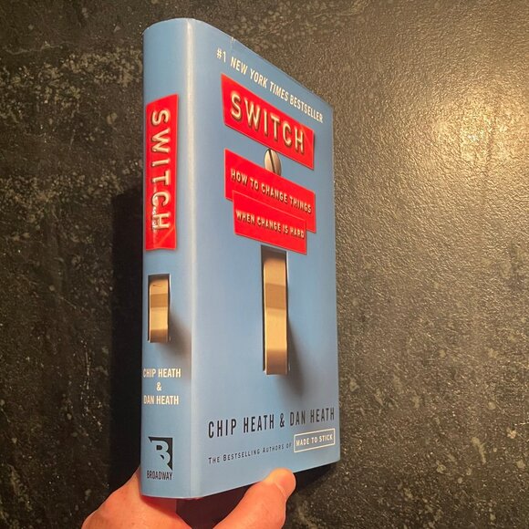 "Switch," by Chip Heath & Dan Heath, 2010 First Edition Hardcover - Picture 3 of 8